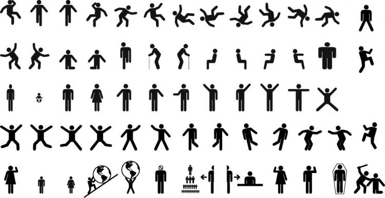 free vector Free Vector Sign Pictograms